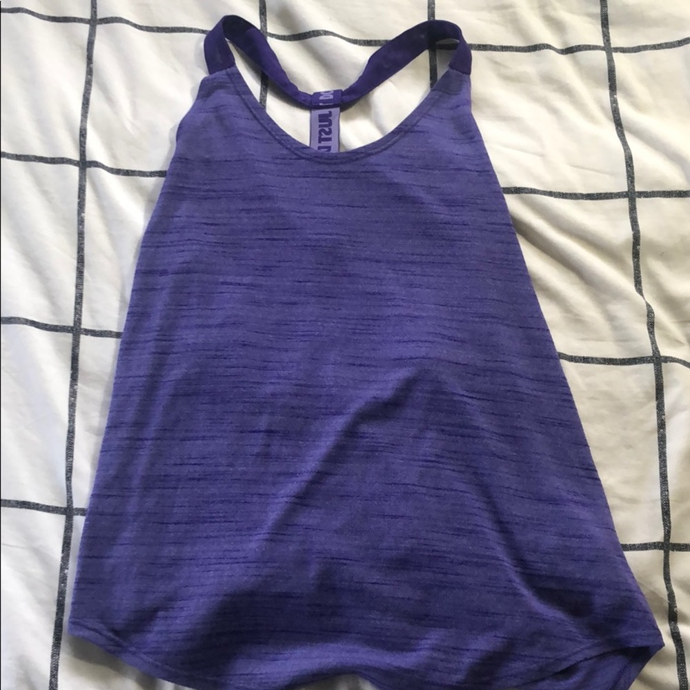 purple nike tank